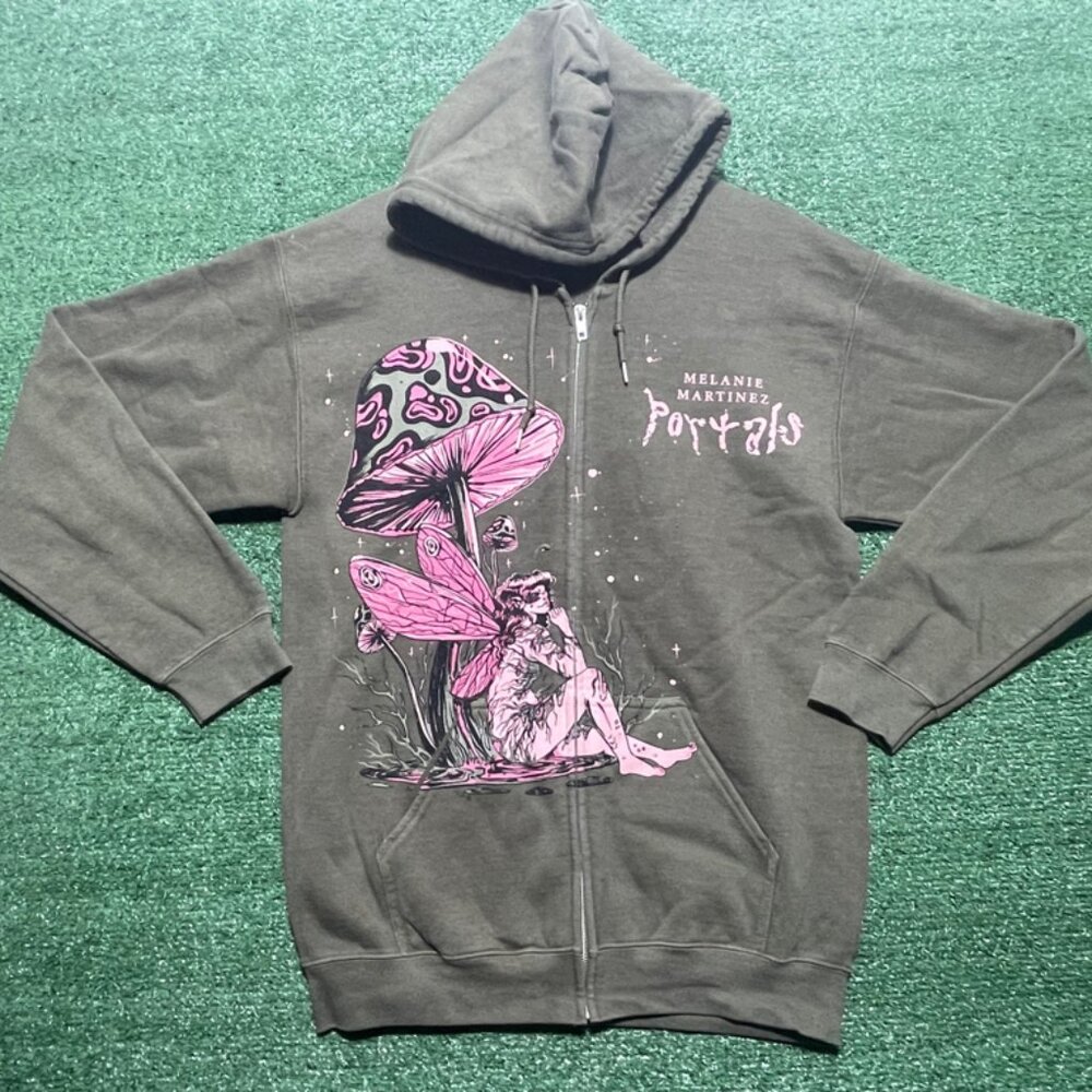 Melanie Martinez Portals Hoodie Olive Green Women’s Size L